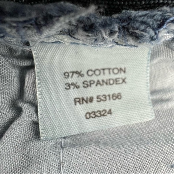 Christopher & Banks Stretch Cut Off Denim Jean Shorts Size 12 Short Women's - Picture 4 of 5